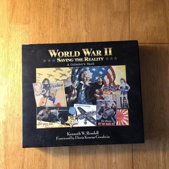 World War II: Saving the Reality : A Collector's Vault by Kenneth W. Rendell Box - Picture 1 of 11